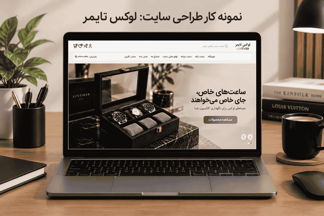 لوکس تایمر؛ انتخابی برای خاص‌پسندان، همراهی برای هر لحظه و زیبایی در گذر زمان.